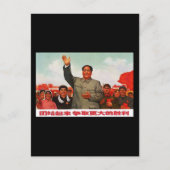 Mao Zedong Briefkaart (Voorkant)