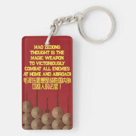 MAO ZEDONG DACHT SLEUTELHANGER