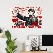 Mao Zedong Poster (Thuiskantoor)