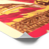 Mao Zedong - Poster van de Culturele Revolutie (Hoek)