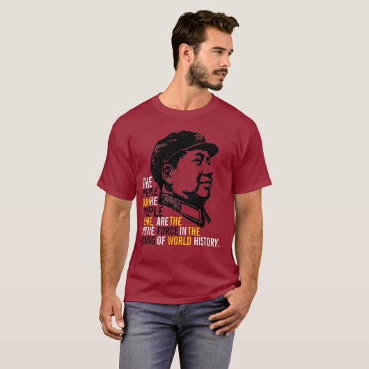 MAO ZEDONG T-SHIRT (Voorkant volledig)