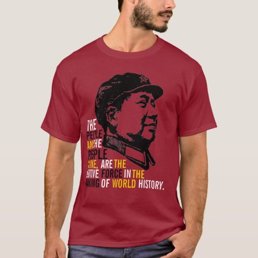 MAO ZEDONG T-SHIRT (Voorkant)
