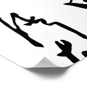 Mao Zedong - Tian Xiang Shang Poster (Hoek)