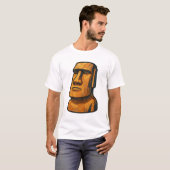 Maoi Stoic Statue T-shirt (Voorkant volledig)