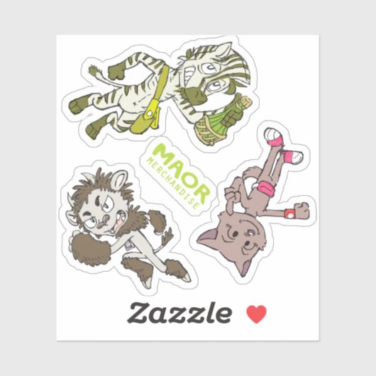 MAOR 3x3" Chibi Cast Sticker #4 (Vel)