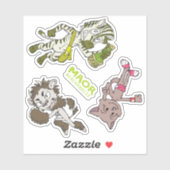 MAOR 4x4" Chibi Cast Sticker #4 (Vel)