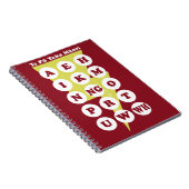 Maori Alphabet Learning Te Reo Notitieboek (Rechterzijde)