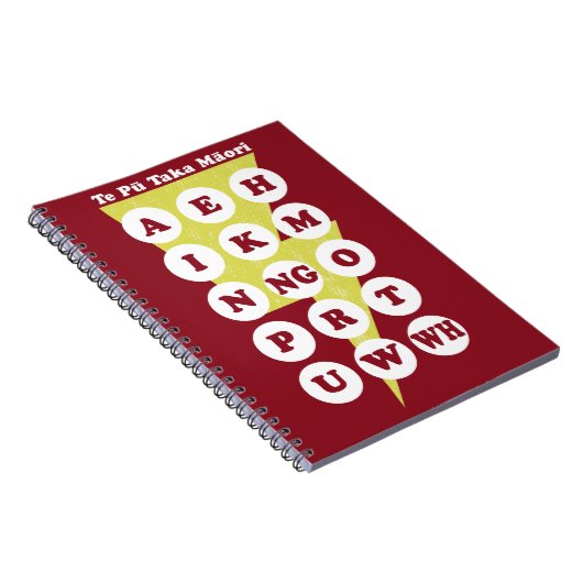 Maori Alphabet Learning Te Reo Notitieboek (Rechterzijde)