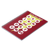 Maori Alphabet Learning Te Reo Notitieboek (Linkerzijde)