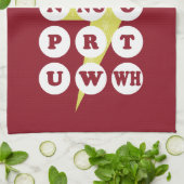 Maori Alphabet Learning Te Reo Theedoek (Gevouwen)