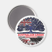 Maori Australian Australia Tree Roots Flag Magneet (Voorkant / Achterkant)