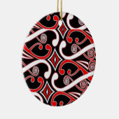 maori design 2 keramisch ornament (Rechts)