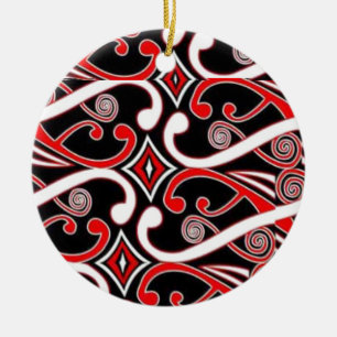 maori design 2 keramisch ornament