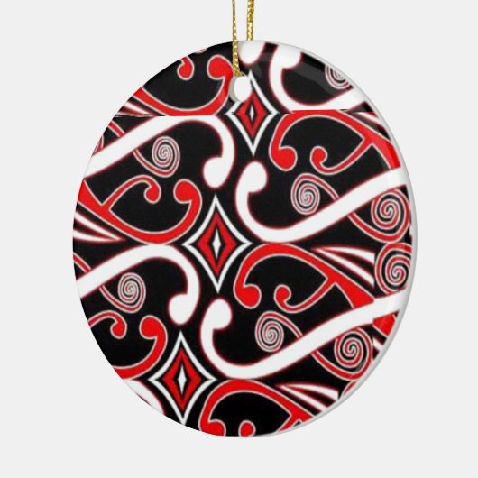 maori design 2 keramisch ornament (Links)