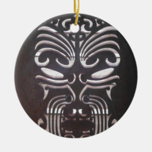 maori - design 3 keramisch ornament