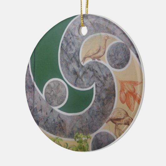 maori - design 5 keramisch ornament (Links)