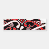 maori-design bumpersticker (Voorkant)