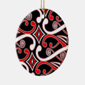 maori-design keramisch ornament (Rechts)