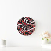 maori-design ronde klok (Huis)