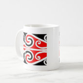 maori design stamkunst voor jou koffiemok (Voorkant links)