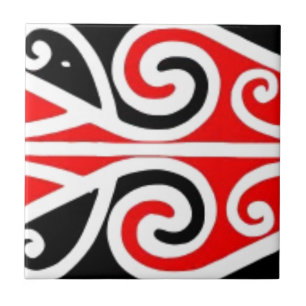 maori design stamkunst voor jou tegeltje