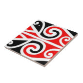 maori design stamkunst voor jou tegeltje (Zijkant)