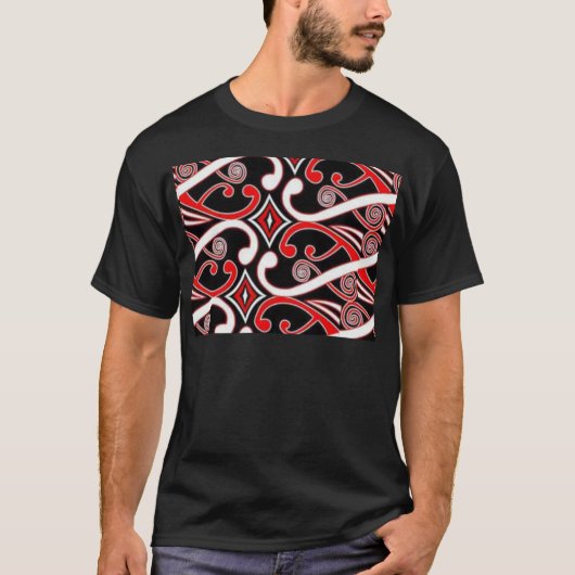 maori-design t-shirt (Voorkant)