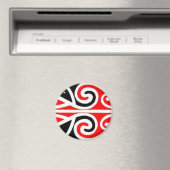 Maori design Tribal Art voor jou Magneet (Insitu (Vaatwasser))