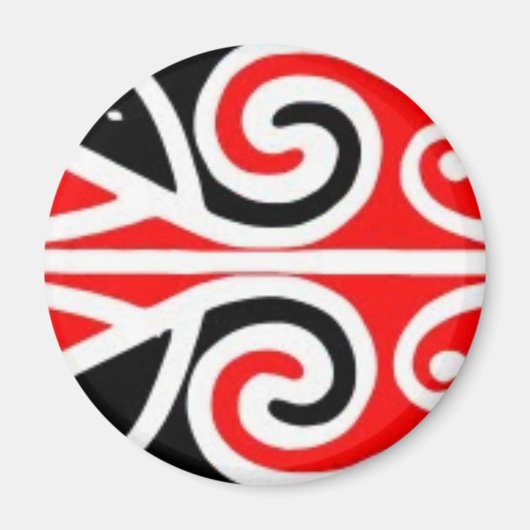 Maori design Tribal Art voor jou Magneet (Voorkant)