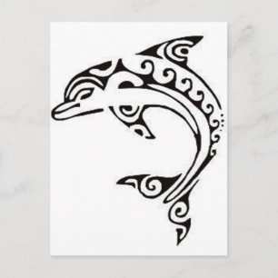 Maori Dolphin Briefkaart