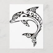 Maori Dolphin Briefkaart (Voorkant)