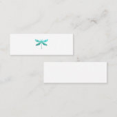 Maori Dragonfly Polynesiaans Tattoo Gift Idea Contactkaartje (Voorkant / Achterkant)