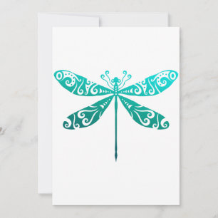 Maori Dragonfly Polynesiaans Tattoo Gift Idea Save The Date