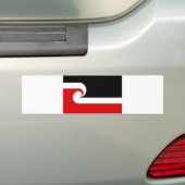 maori - etnische vlag nieuw - zeeland bumpersticker (Op auto)