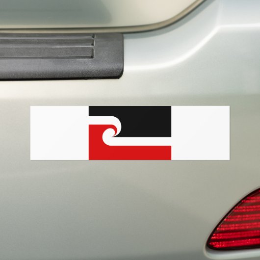 maori - etnische vlag nieuw - zeeland bumpersticker (Op auto)
