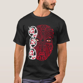 Maori face t-shirt