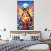 Māori Fairy Canvas Afdruk (Insitu (Slaapkamer))