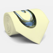 Maori Fish Hook - Chrome Stropdas (Opgerold)