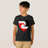 Maori Flag Heart T-shirt (Voorkant volledig)