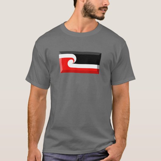 Maori Flag Jewel T-shirt (Voorkant)