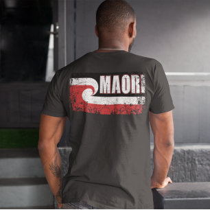 Maori Flag Nieuw-Zeelandse vlag T-shirt