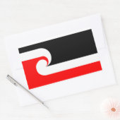Maori Flag Rechthoekige Sticker (Envelop)