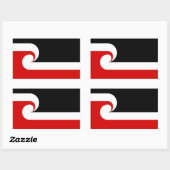 Māori flag Stickers (Vel)
