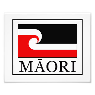 Maori Foto Afdruk
