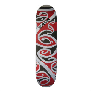 Maori geïnspireerd Hammerhead Shark Skateboard