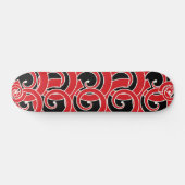 Maori-geïnspireerde spiraal persoonlijk skateboard (Horizontaal)