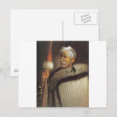 Maori Gentleman Briefkaart (Voorkant / Achterkant)