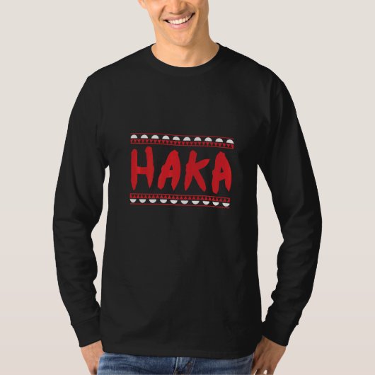 Maori Haka Dance Warrior Haka Dance Idea T-shirt (Voorkant)