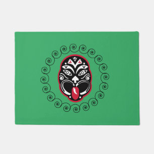 Maori Haka Nieuw-Zeeland Native Art Decor Deurmat