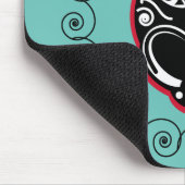 Maori Haka | Nieuw-Zeeland | Native Art | Decor Muismat (Hoek)